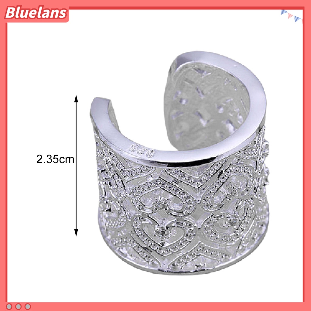 Nhẫn Hình Trái Tim Đính Đá Nhân Tạo Thời Trang