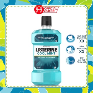 Nước súc miệng listerine coolmint 750ml - 1009455220