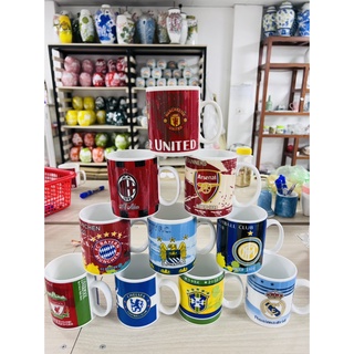 cốc nước đội tuyển bóng đá 300ml