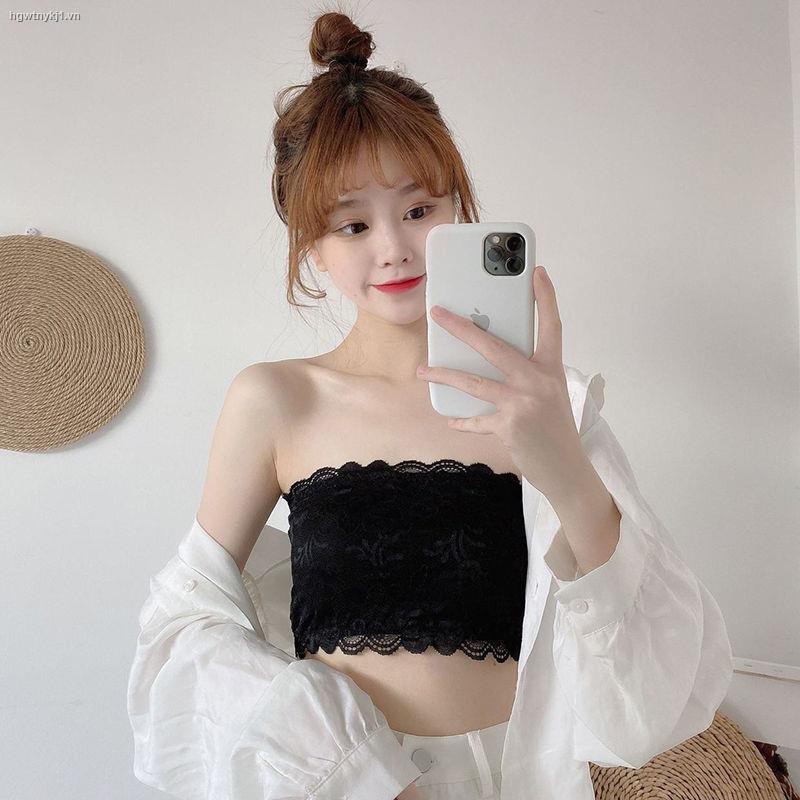 Áo Ngực Ống Không Dây Phối Ren Hở Lưng Phong Cách Hàn Quốc Cho Nữ | BigBuy360 - bigbuy360.vn