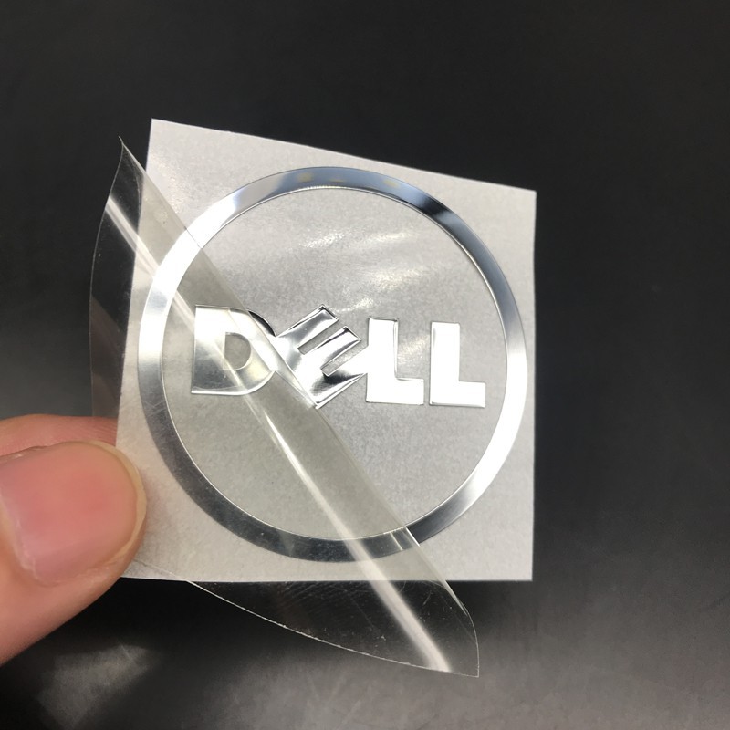 5 Miếng Dán LOGO DELL Bằng Kim Loại Trang Trí Laptop