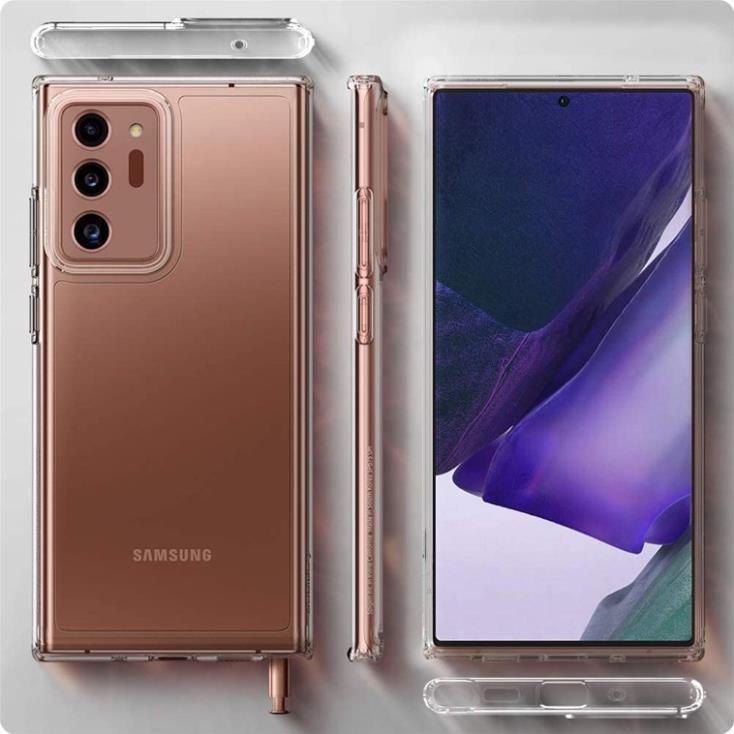 Ốp Silicon dẻo Samsung Galaxy Note 20 Ultra (trong suốt) - Hàng loại 1