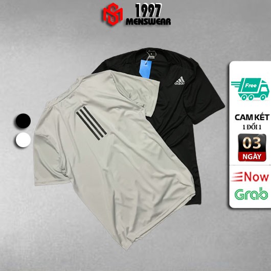 Áo Thể Thao Nam, Áo Thun Nam Tập Gym Ngắn Tay Vải Thun Lạnh Thoáng Mát, Co Giãn 4 Chiều, Chuẩn Form