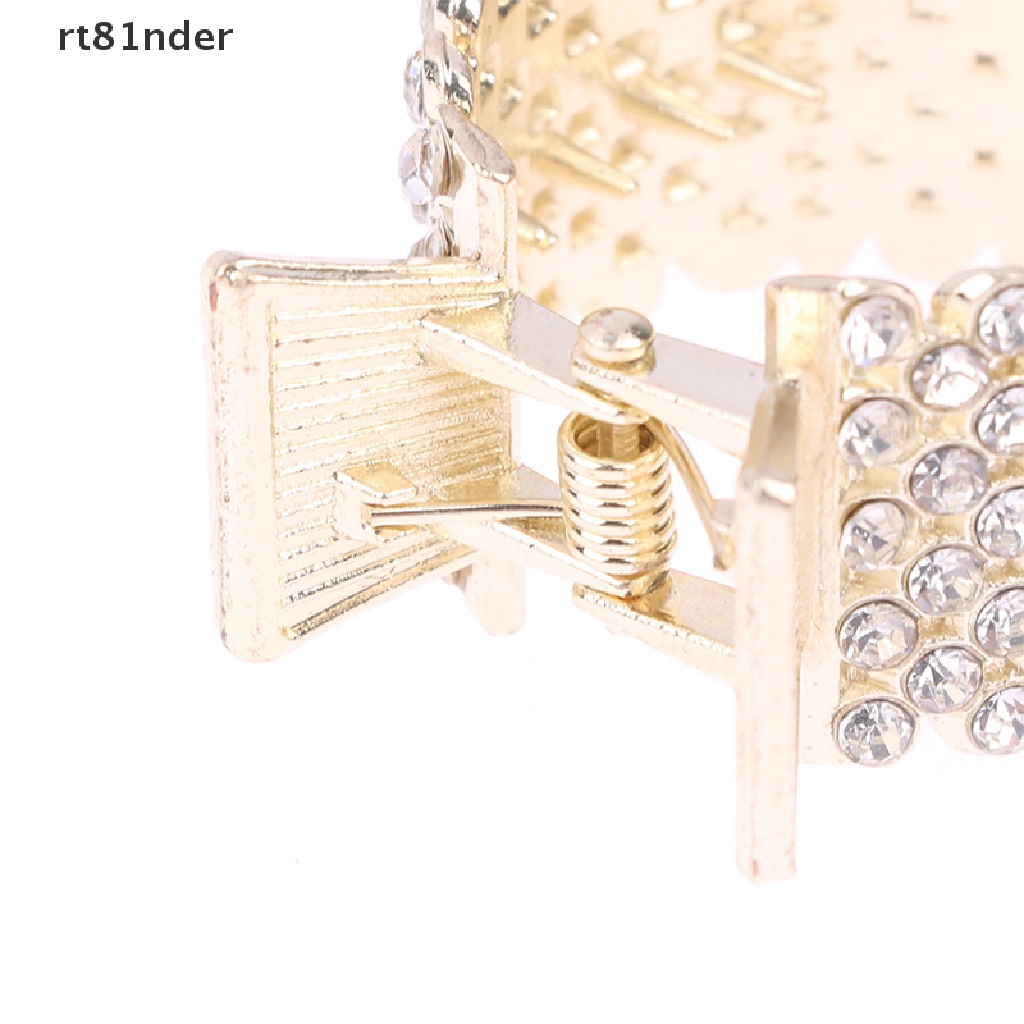 Kẹp Tóc Đuôi Ngựa Đính Đá &amp; Ngọc Trai Giả