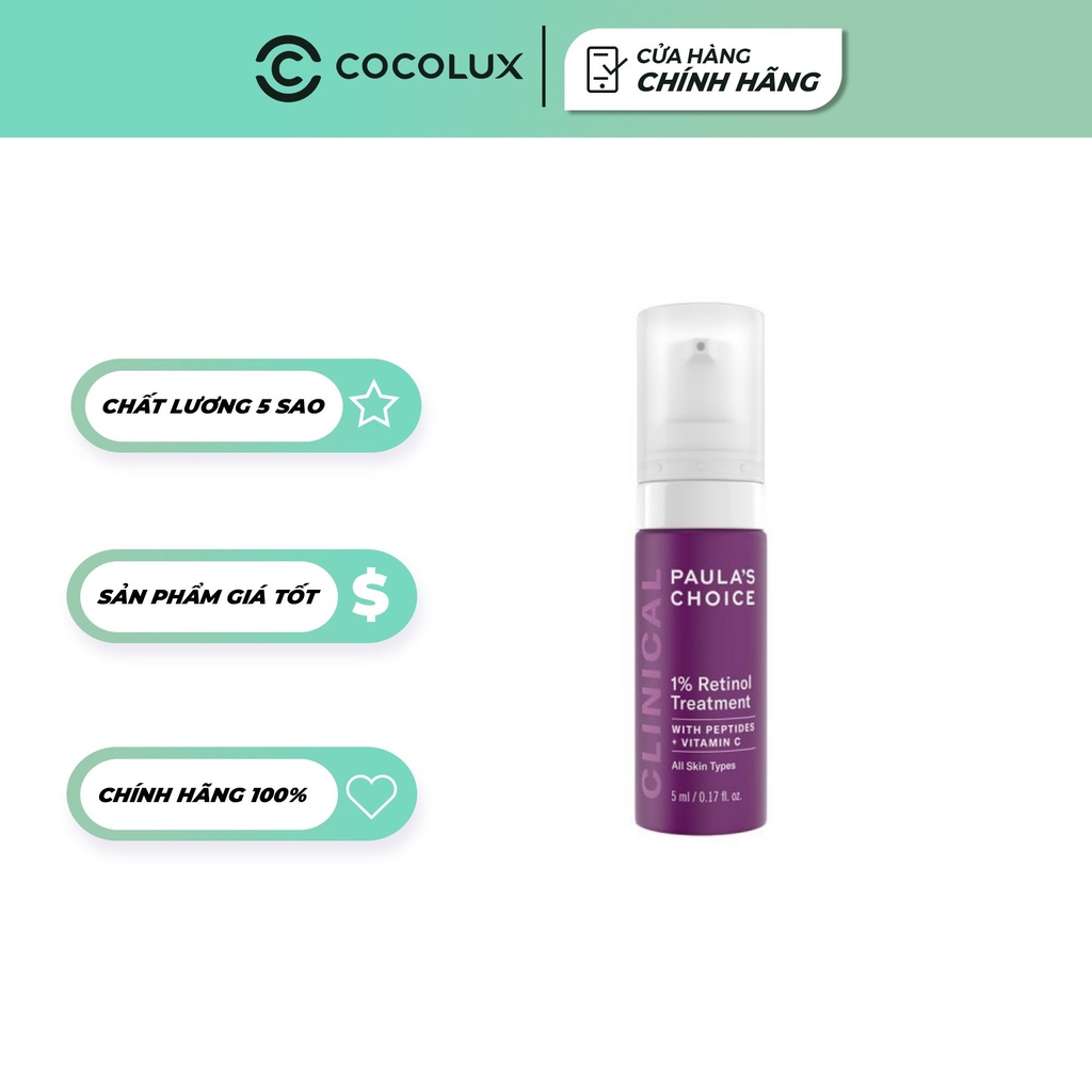 Tinh Chất Chống Lão Hóa 1% Retinol Paula's Choice 30ml[COCOLUX]