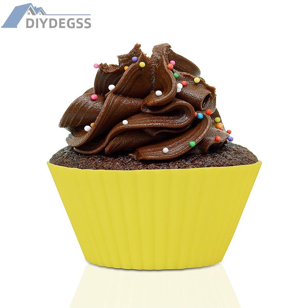 Khuôn Silicone Làm Bánh Cupcake / Muffin Diydegs2