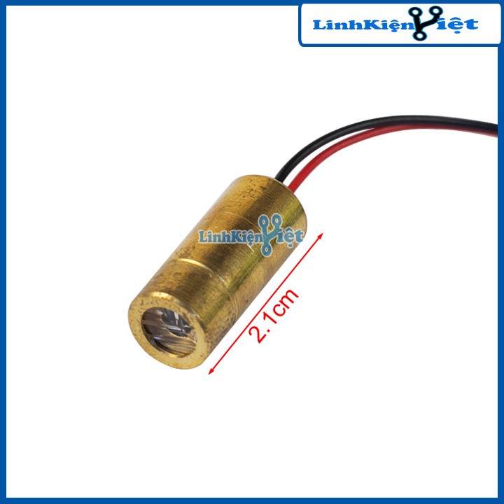 Đầu Phát Laze 9mm 3V 5mW Sáng Đỏ