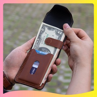 Ví Sen Da Bò Cao Cấp Nam Nữ Siêu Chất Bền Đẹp | Bóp Da Minni VSEN03 THANHHA01STORE