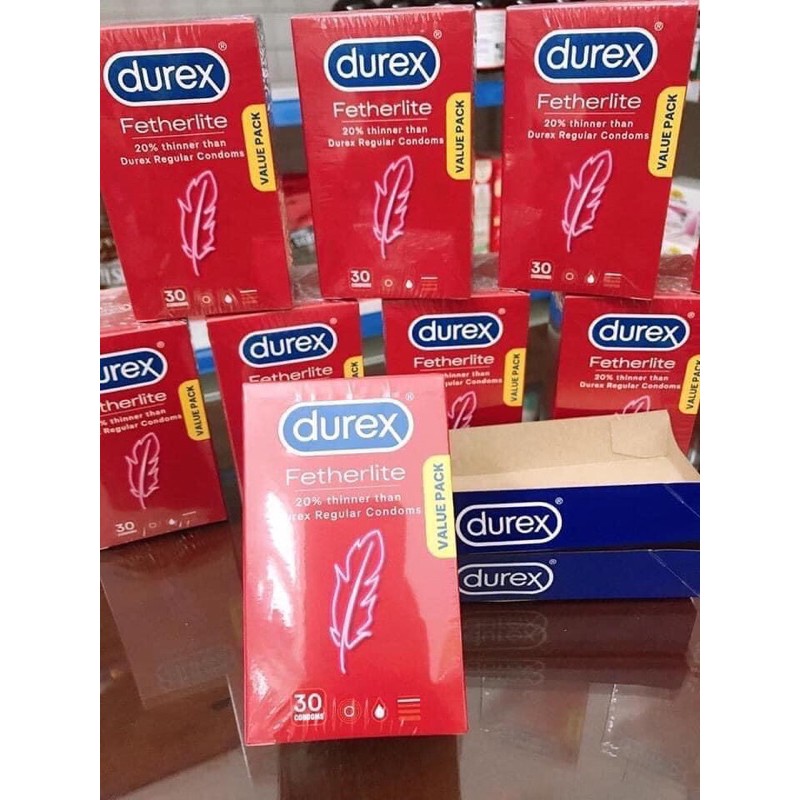 Bao Cao Su Durex Siêu Mỏng Úc (30 cái)FREESHIP hàng Úc Hộp 30 cái