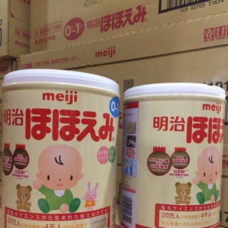 Sữa Meiji lon 0 800g_Nội Địa Nhật