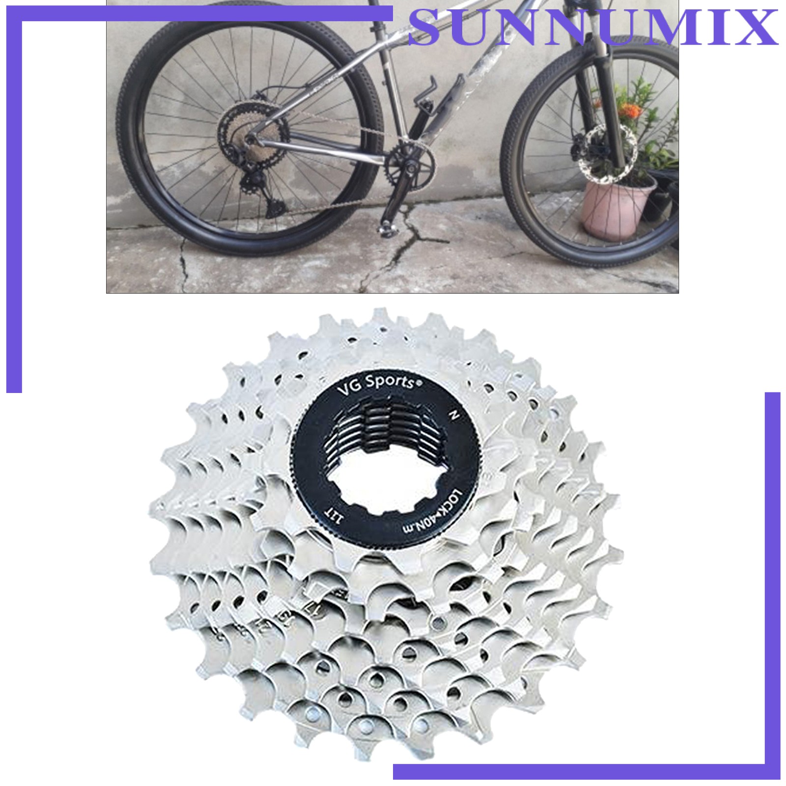 Líp Xe Đạp Địa Hình Sunnimix 8 9 10 Tốc Độ 11-25t / 46t