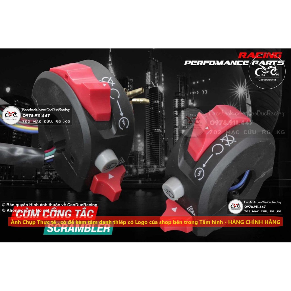 CÙM CÔNG TẮC TFX V2 - MẪU 2 CÓ THÊM CT ĐÈN VÀ ƯU TIÊN