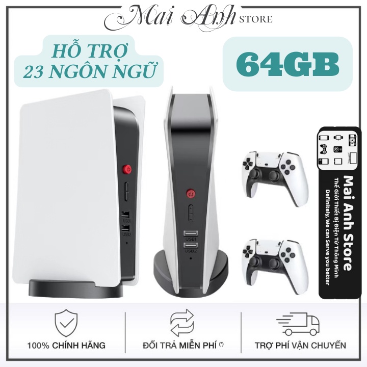 Máy chơi game không dây,Android Tivi Box - Tích Hợp 15000 Game NAOMI / PSP / PS1 / FC / NES / N64 / NEO.GEO