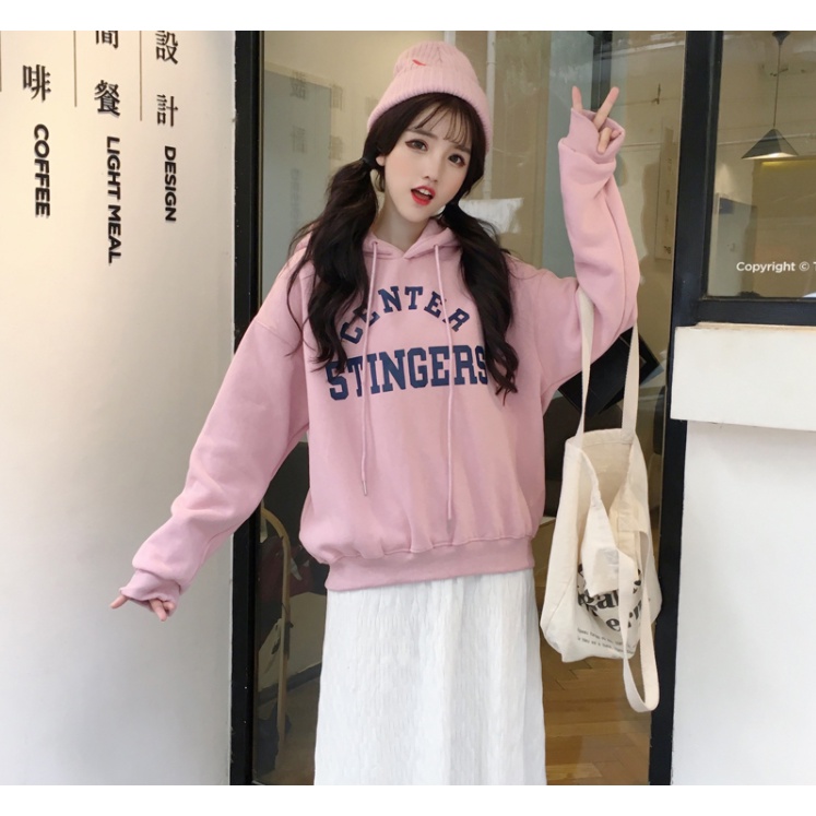 Áo hoodie nữ,Áo nỉ from rộng Unisex nam nữ chất nỉ ngoại dày dặn | WebRaoVat - webraovat.net.vn