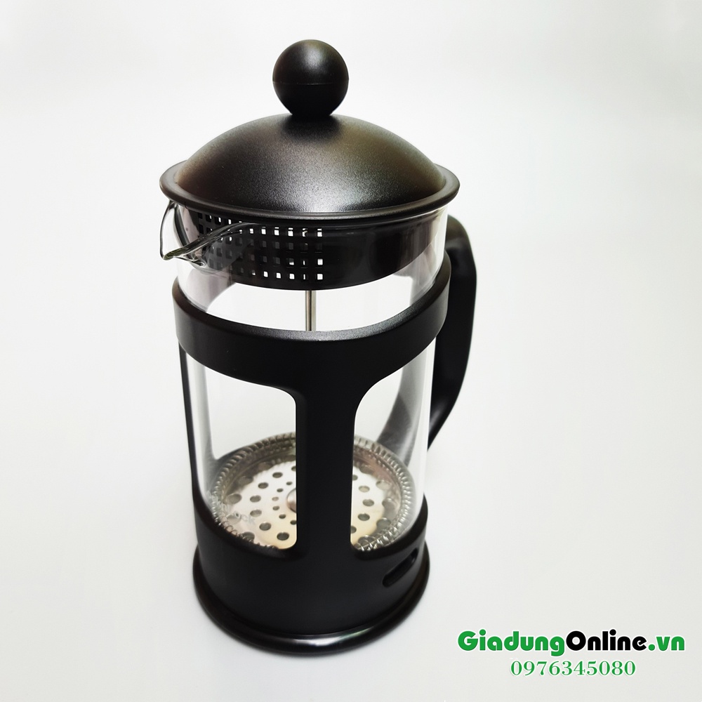 Bình Thủy Tinh Pha Trà Cà Phê Lock&amp;Lock French Press 800ml LLG018