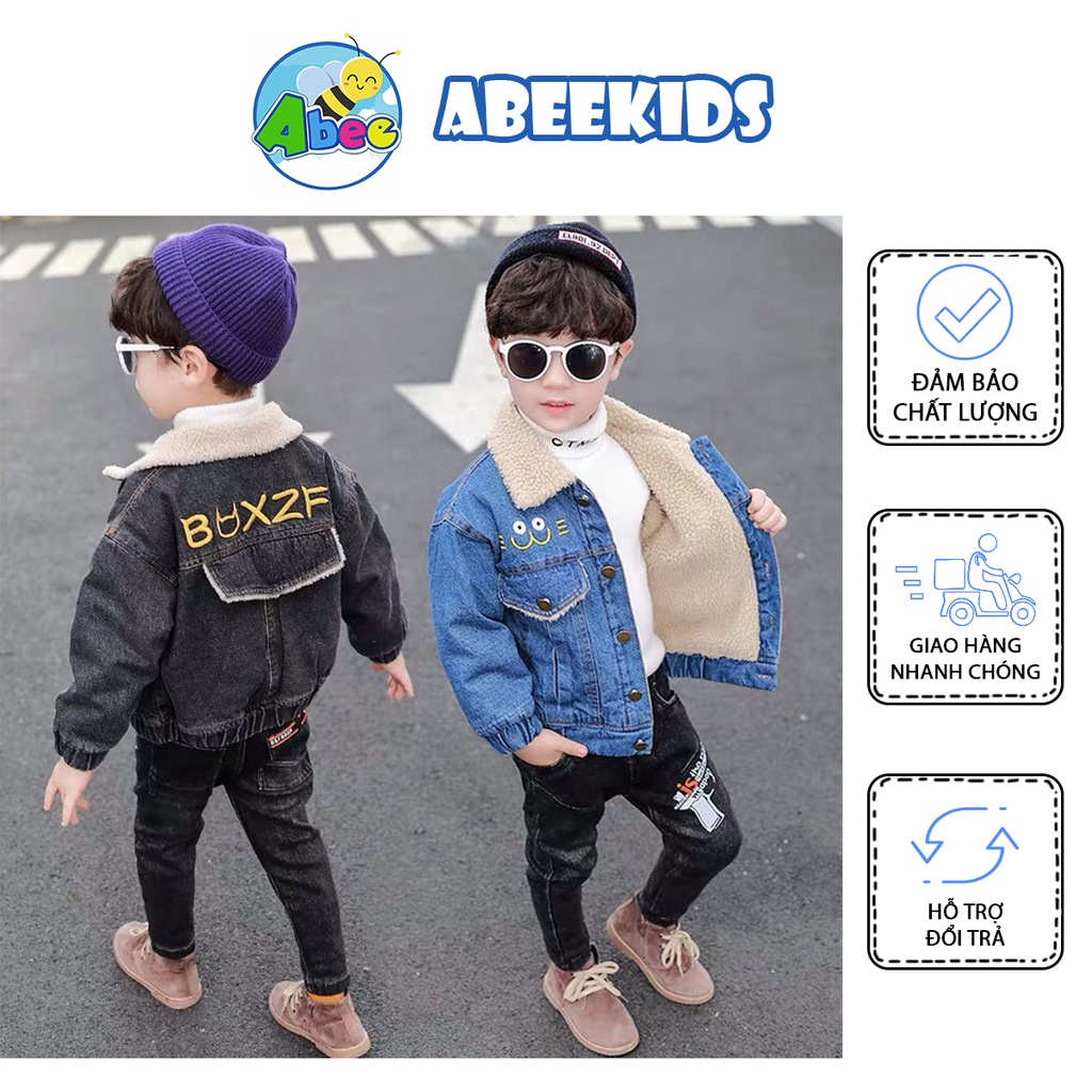 Áo Bò Giấy Lông Cừu Cute Cho Bé Trai Và Bé Gái Size 8-25kg AJ04.