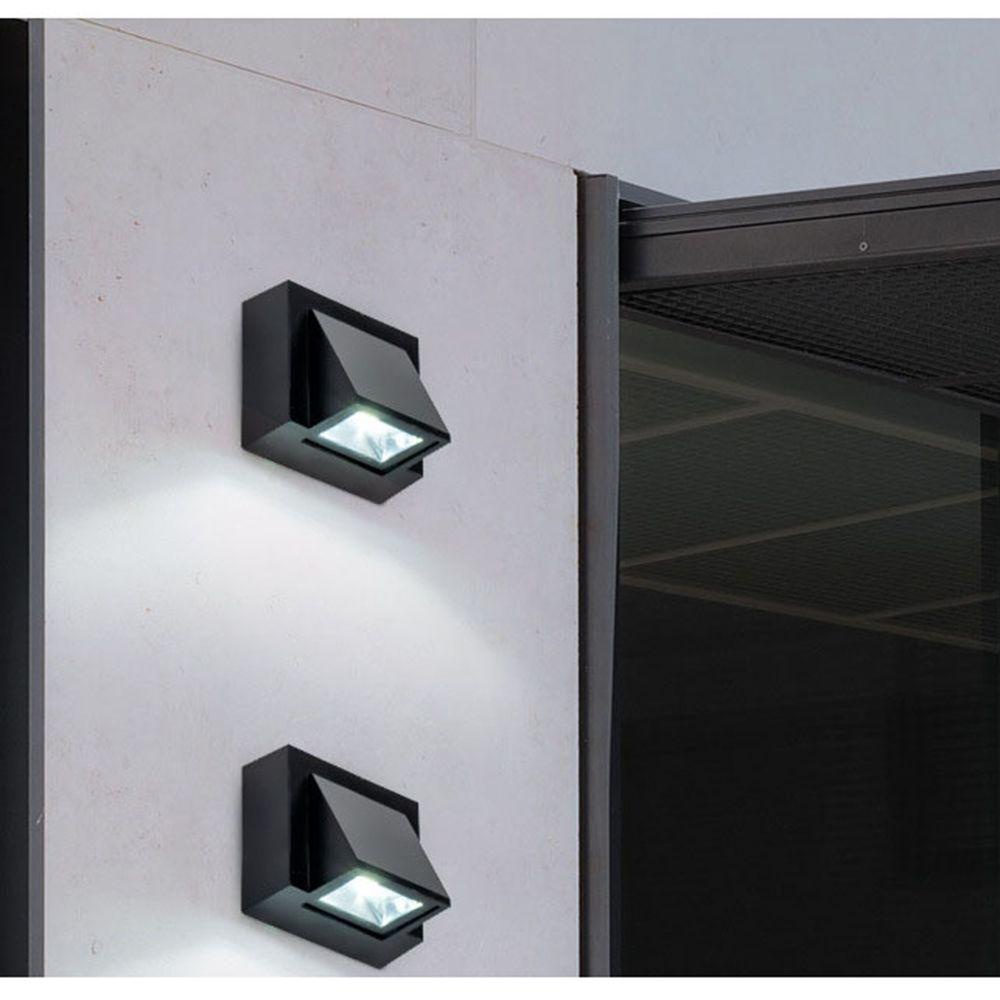 Đèn LED Gắn Tường Sử Dụng Năng Lượng Mặt Trời Dùng Trang Trí Vườn/Ban Công