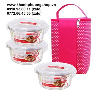 hộp cơm thủy tinh lock&lock - hộp cơm thủy tinh