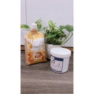 Bộ Tắm Trắng Bùn Khoáng GOGO + Tinh Chất Vàng LUXURY