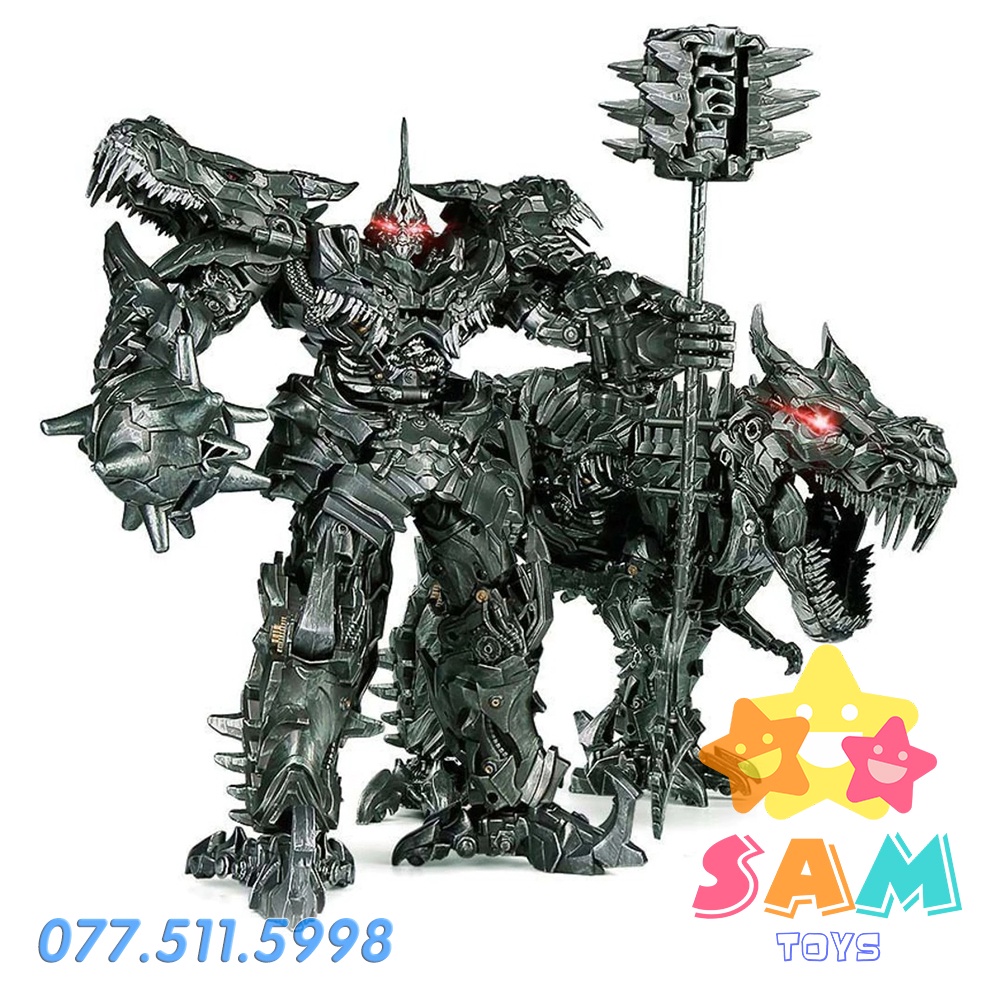 Mô hình robot transformer Khủng Long Grimlock LS-05 kích thước lớn, chất liệu cao cấp, đẹp mắt.