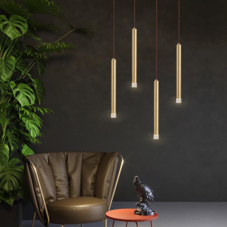 Đèn led trang trí thả tab đầu giường, bàn ăn, quầy bar decor phong cách hiện đại