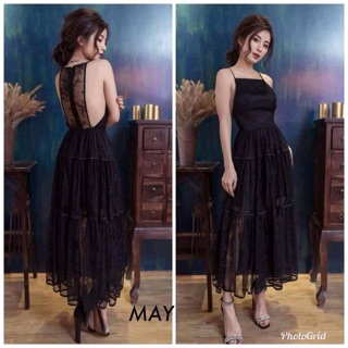 Đầm maxi ren 2 dây May