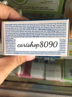 kẹo ngậm viacol