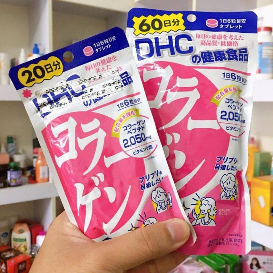 [CHÍNH HÃNG] Viên Uống DHC Collagen 60 Ngày Nhật Bản (Auth) (hàng chuẩn)
