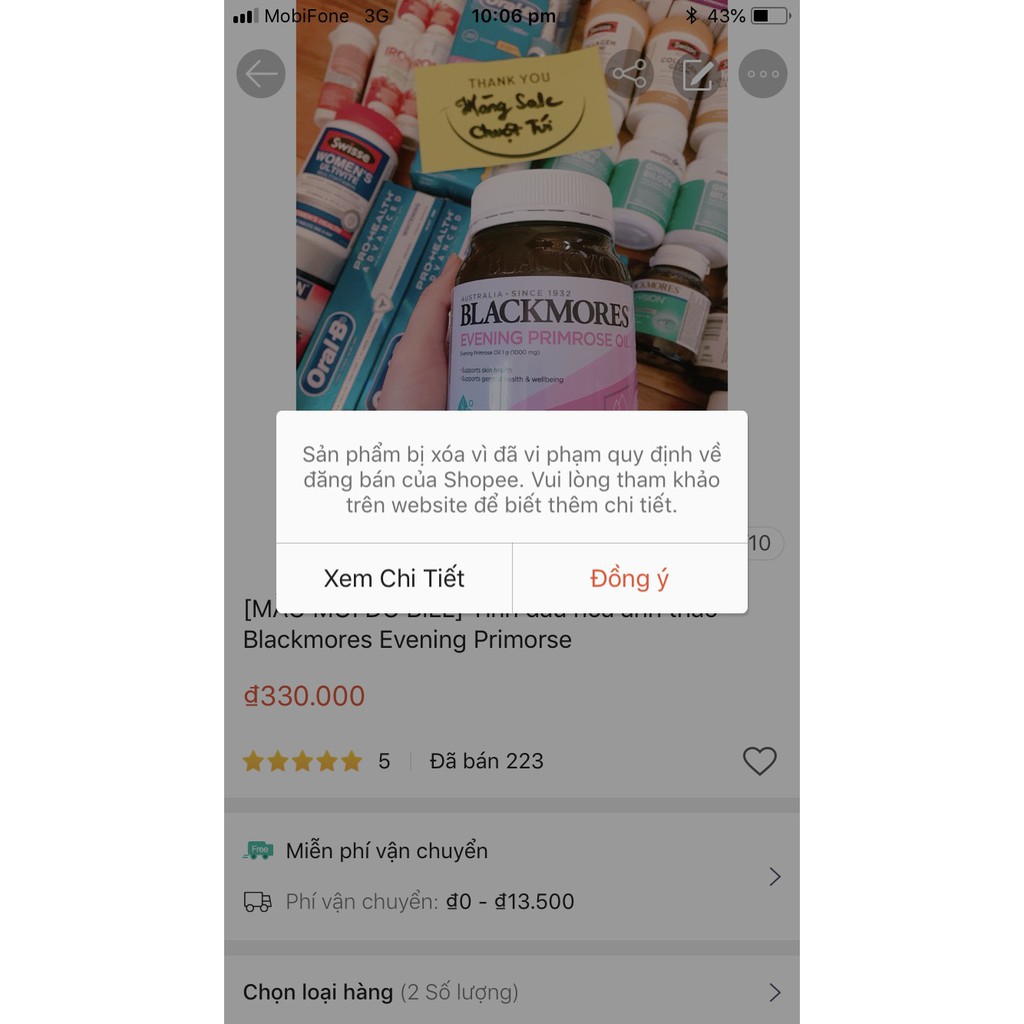 [Hàng mới đủ bill] Tinh dầu hoa anh thảo Blackmores Evening Primrose Oil (2 size) | BigBuy360 - bigbuy360.vn