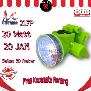 Đèn pin đội đầu Mitsuyama 20 Watt / MS 217P / MS217P / MS 217 P