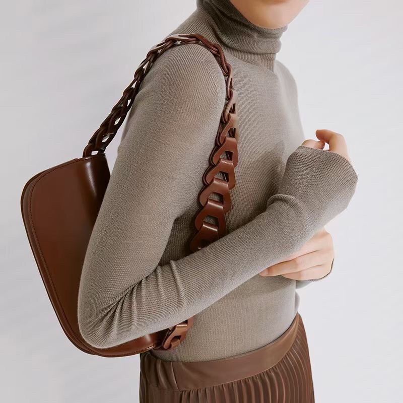 [Mã 2611THTRANG100K hoàn 10% xu đơn 99K] ( Ảnh thật ) A1011 Áo len cổ lọ tăm mịn | BigBuy360 - bigbuy360.vn