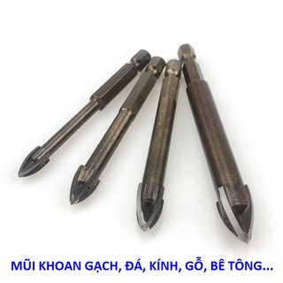 Mũi Khoan Gạch, Đá, Kính, Bê Tông Đa Năng