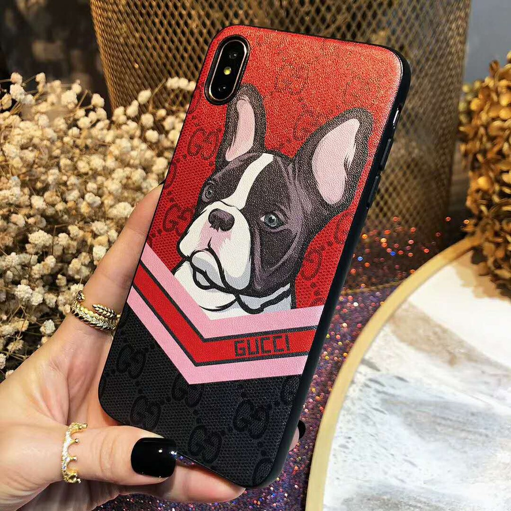 Ốp lưng hình chú cún dễ thương cho iPhone 6/6S/6P/6SP/7/7P/8/8P/X/XS/XR/XS MAX/11/11p