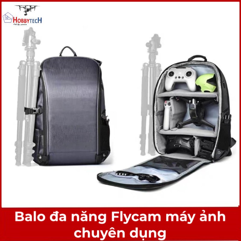 Balo đa năng flycam máy ảnh chuyên nghiêp professional - Sunnylife - Chính hãng, chống sốc, chống nước