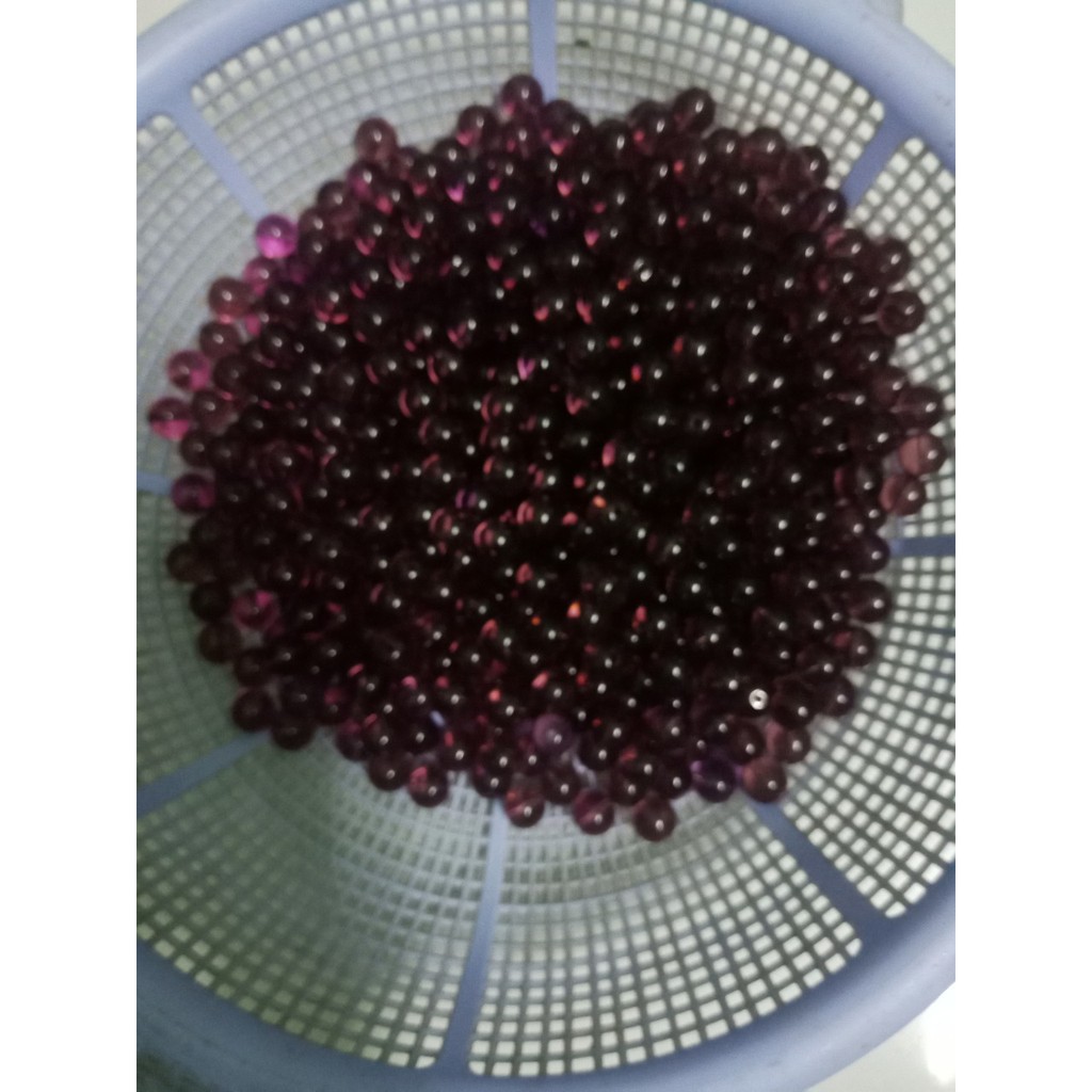 25-50-100gam đá nhân tạo màu tím r uợu vang 12mm
