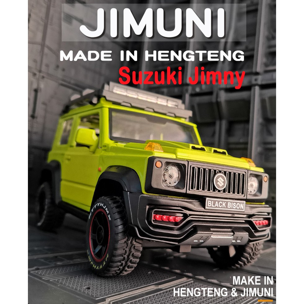 Mô hình xe địa hình SUZUKI Jimny tỉ lệ 1:18