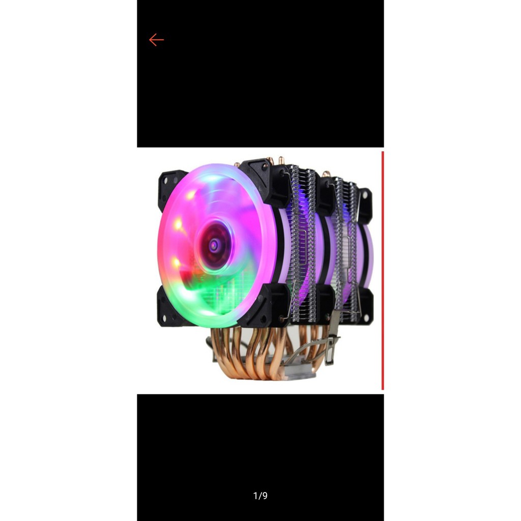 Fan tản CPU 9cm RGB