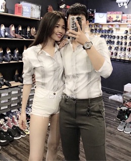 ÁO SƠ MI NAM NỮ SLL