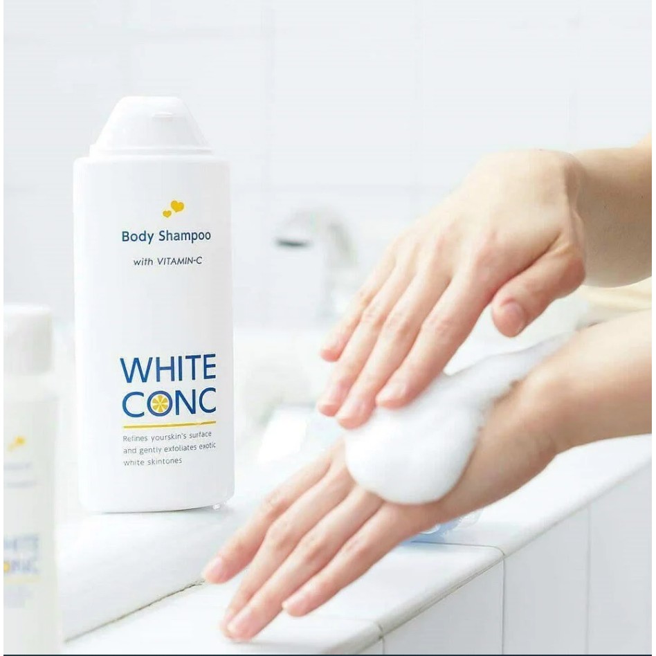 Sữa Tắm Trắng Da White Conc Body Shampoo CII 360ml