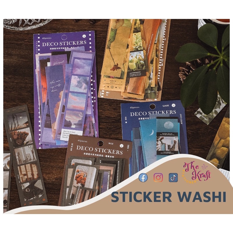 40 Sticker Washi