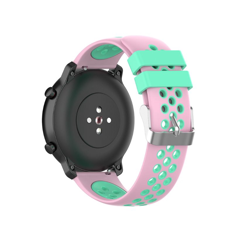 Dây đeo tay bằng silicone 20mm cho đồng hồ Samsung Gear S2/S2Classic Gear Sport R600 Amazfit Bip Vivoactive 3/HR