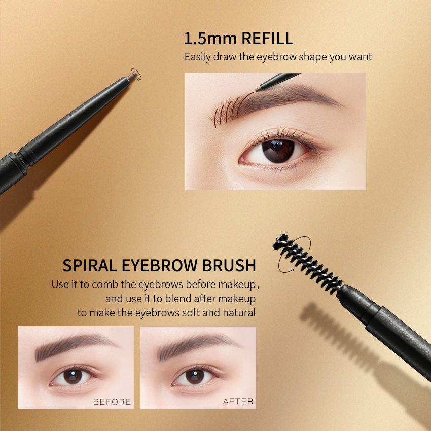 Chì Kẻ Lông Mày Carslan Siêu Mịn Chính Xác Làm Đẹp Cho Nữ 0.1g | BigBuy360 - bigbuy360.vn