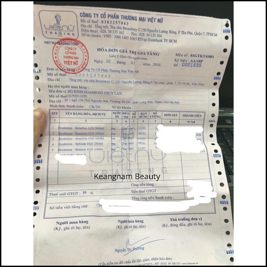 Nước Tẩy Trang Bioderma [CHÍNH HÃNG] Créaline H2O Nắp Bật Bản Mới Nhất, Nước Tẩy Trang Dành Cho Da Nhờn Mụn Bioderma | BigBuy360 - bigbuy360.vn