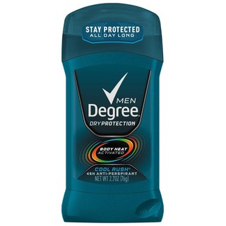 Lăn khừ mùi nam dạng sáp Degree Men Original Protection Antiperspirant Deodorant Cool Rush 76g (Mỹ)