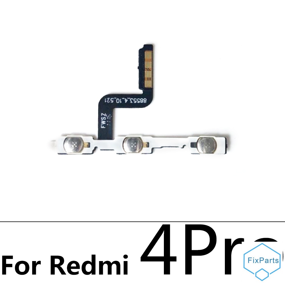 Nút Bấm Âm Lượng Mới Cho Xiaomi Redmi S2 9 10 9A 8 8A 7 7A 6 6A 5 5A 4A 4X 3 3S 4 6 Pro 5 Plus