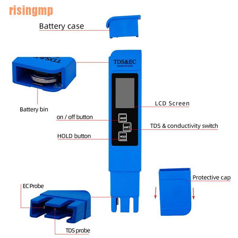 Máy đo độ tinh khiết của nước kỹ thuật số 3 trong 1