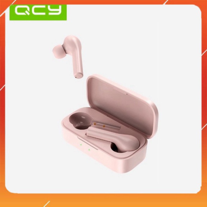 RẺ VÃI CHƯỞNG QCY T5S Tai Nghe Bluetooth Pop Up Android Chơi Game Ít Delay  Cảm Biến Ánh Sáng IPX5 Pin Trâu 4-5h Dock Sạ