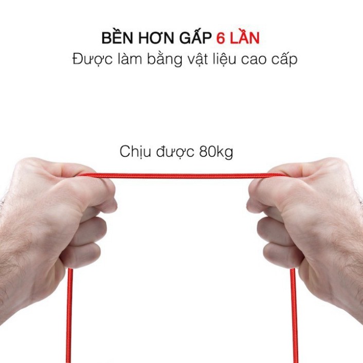 [Dài 2m] Dây sạc USB Type C hỗ trợ sạc nhanh Qualcomm Quick Charge Galaxy Note 8 S9 S10 S20 máy cổng Type-C C1C200