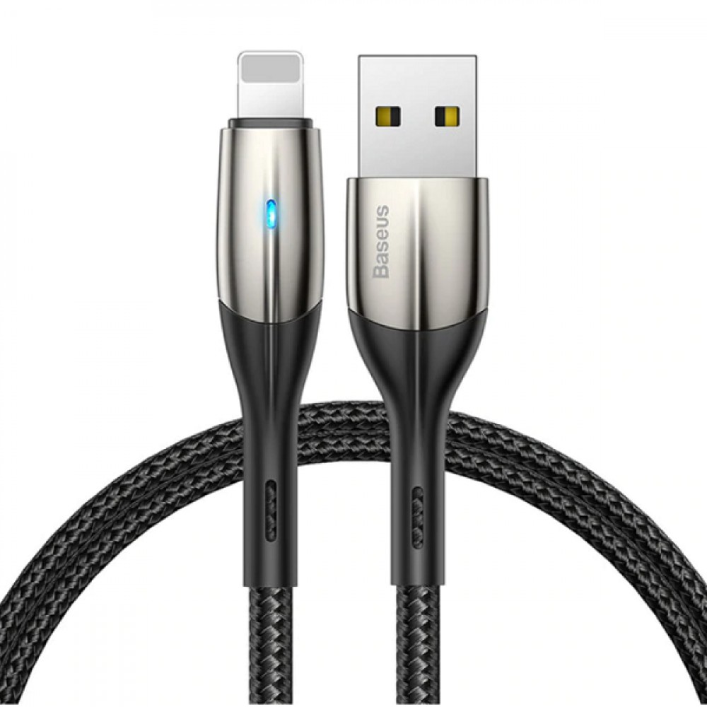 [CHÍNH HÃNG] Cáp Sạc Nhanh 18W Baseus Baseus Horizontal Data Cho Iphone ✔Có Đèn Báo