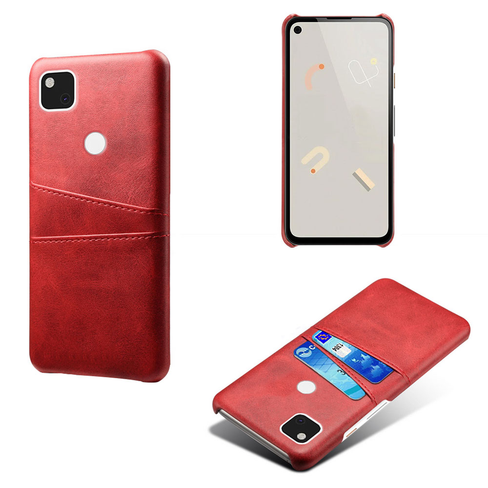 Google Pixel 5 XL 4a Luxury Slim Card Slot Wallet PU Leather Case Shockproof Cover